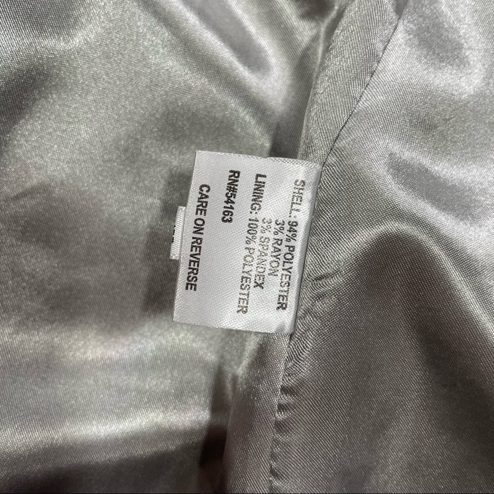 Like new Calvin Klein Dark Gray Pea coat - 6 - Picture 7 of 8